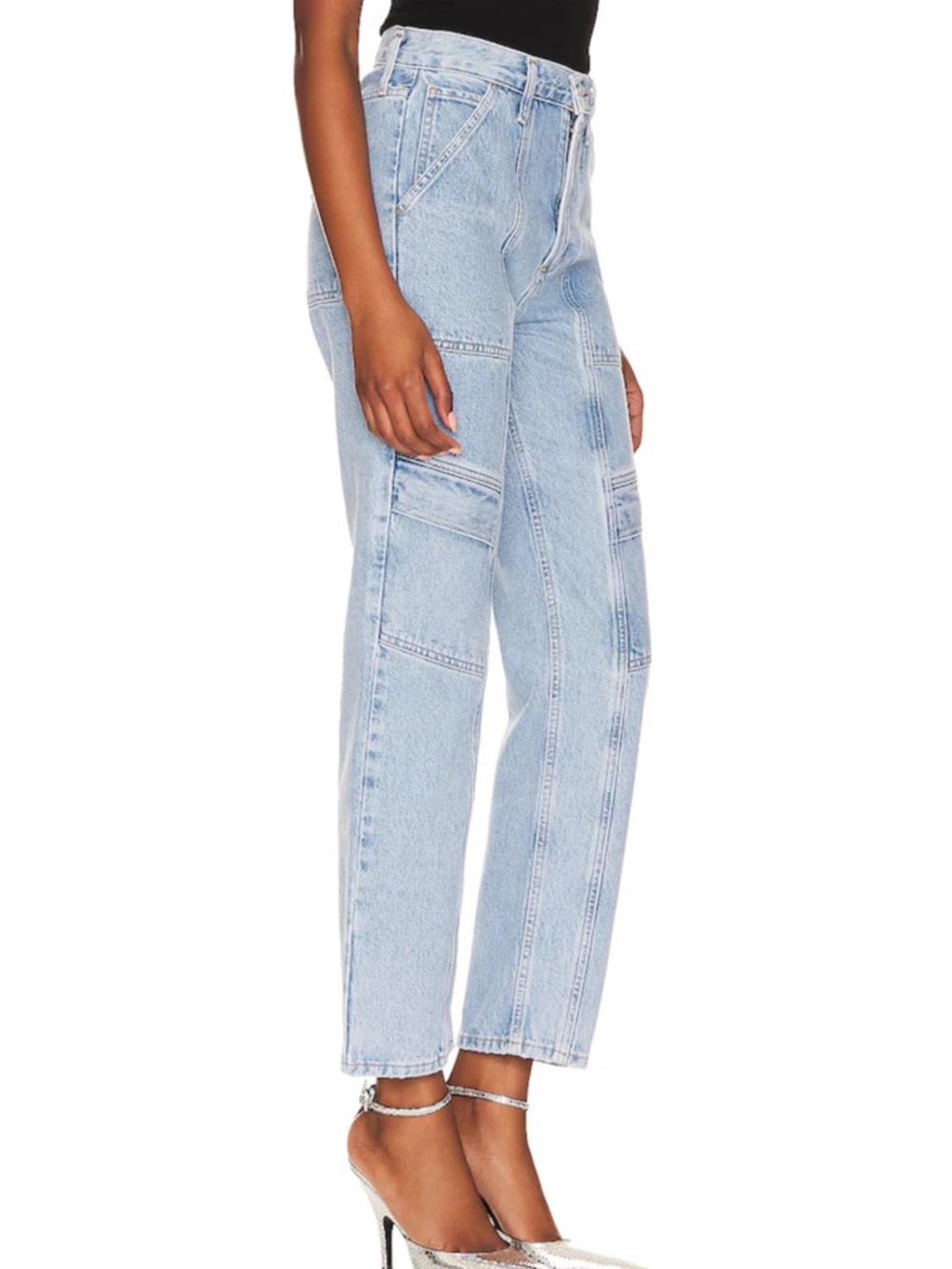 AGOLDE Cooper Cargo Jeans in Rank - Picture 2 of 10